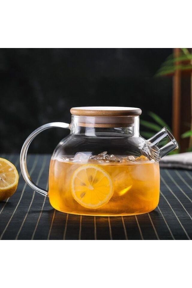 - 1000 ML BAMBU CAM DEMLİK