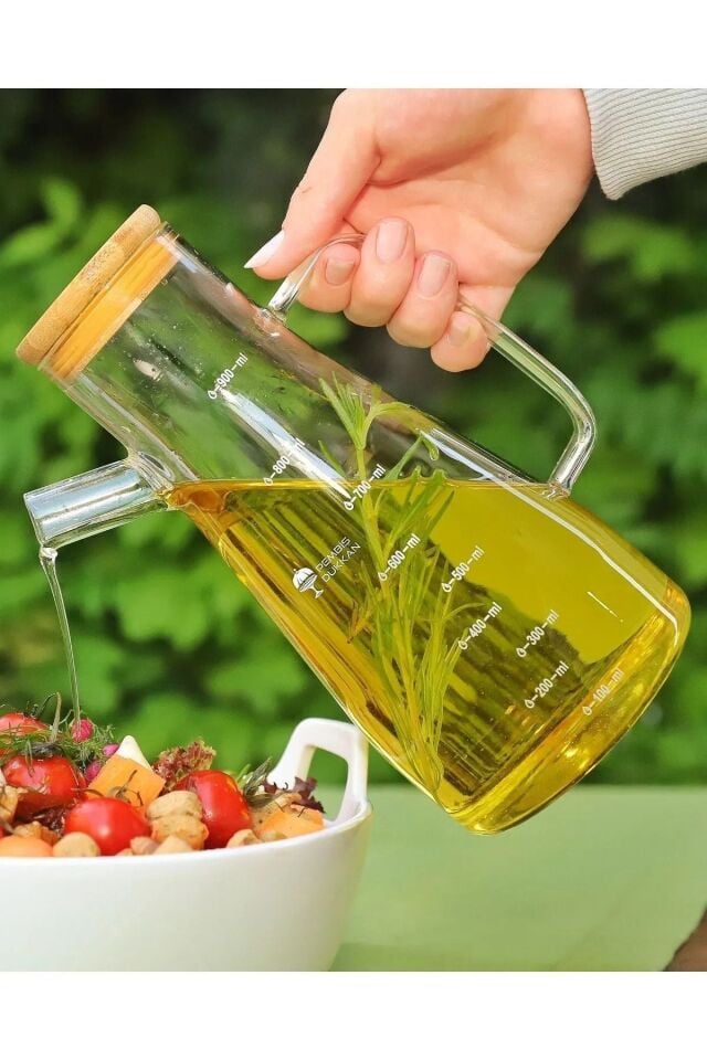 - 1 ADET 900 ML CAM YAĞLIK