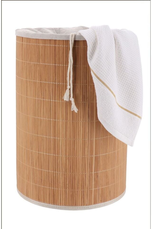 - NATUREL RENK KAPAKSIZ BAMBU KİRLİK