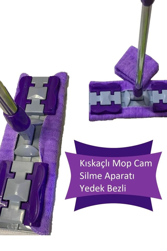 - YEDEKLİ KISKAÇ MOP