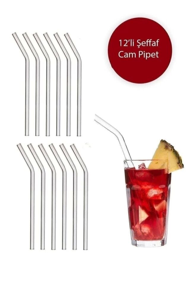 - CAM PİPET 12 ADET