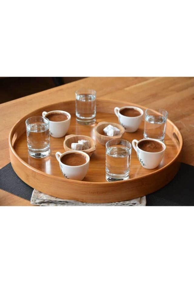 - 35 CM BAMBU YUVARLAK TEPSİ